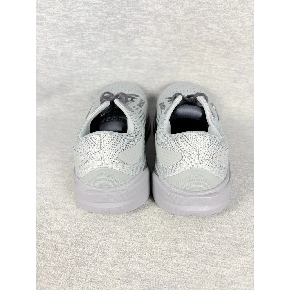 Brooks Ghost Max 3 Running Sneakers 12 4E XW Gray Black Primer Ebony Comfort